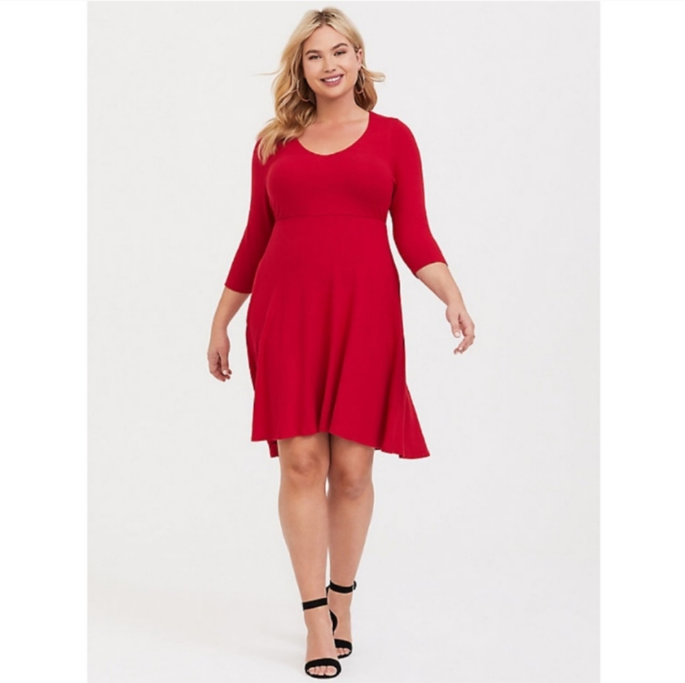 Red Hicchi Torrid Dress